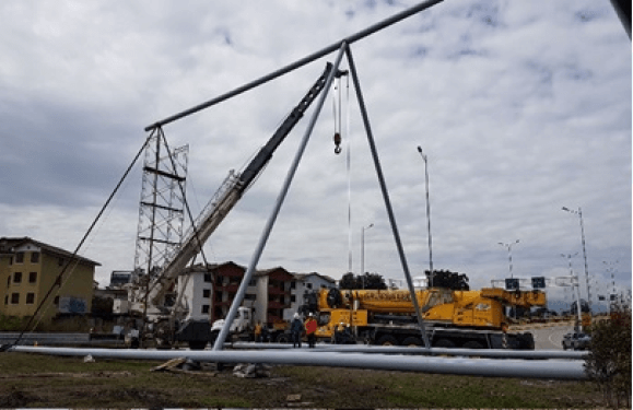 Construcción de estación central CPF ENAP - Joya de los Sachas – Ecuador